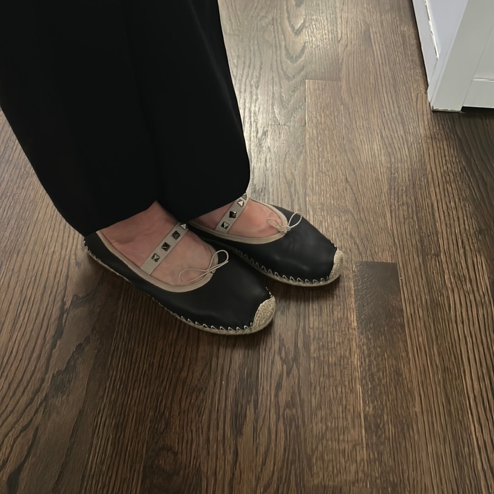 Valentino rockstud ballet flat